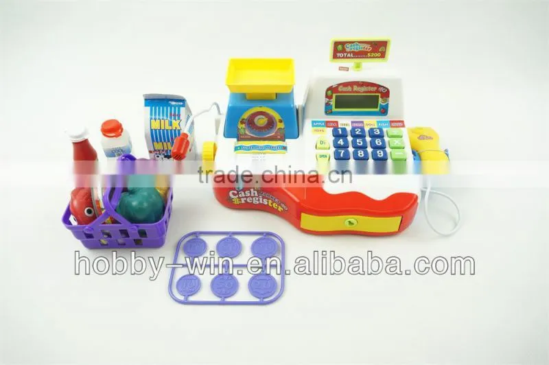 Battery Operated Interesting Baby Cash Register Toy With HJ001746 best selling toys 2014