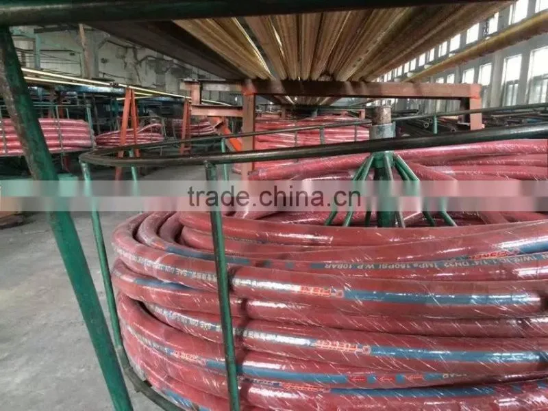 High Temperature High Pressure Red EPDM Rubber Steam Hose