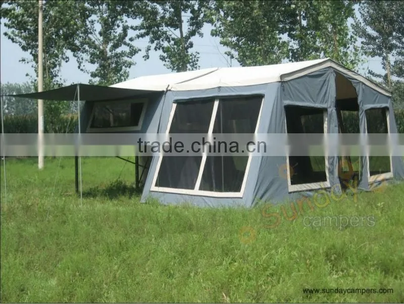 cheapest Folding 4x4 Camper trailer tent