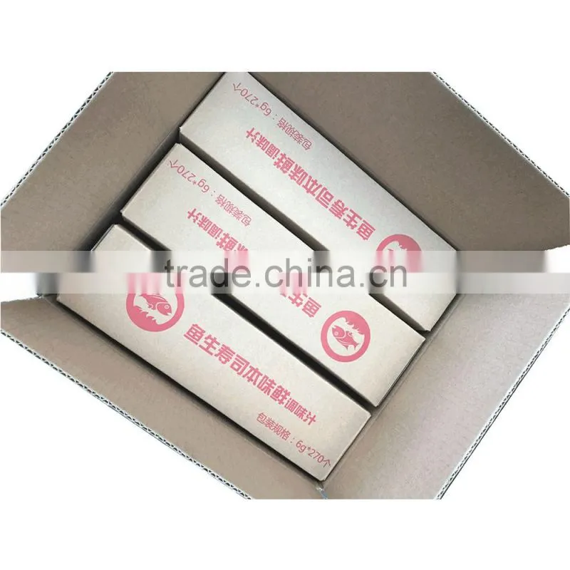 Fish shape Sushi Soy Sauce sachet 6g takeaway pack