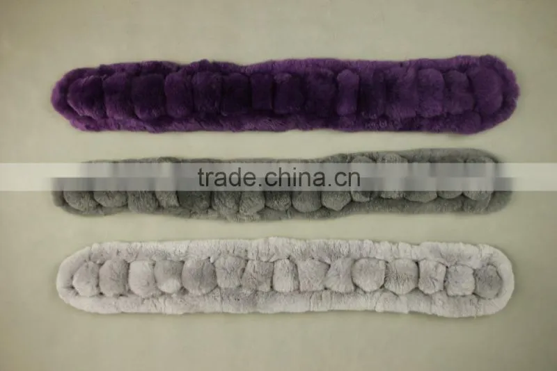 High Quality Knitted Rex-Rabbit Scarf