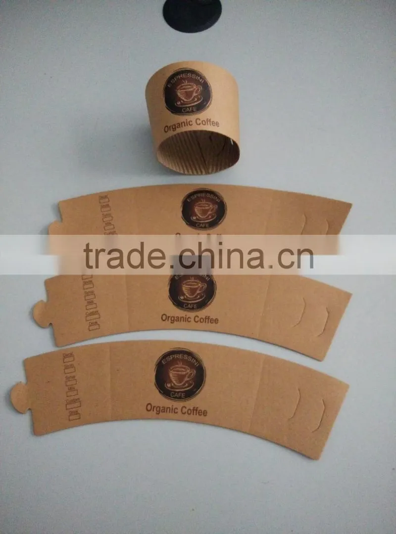 Hot Beverage Coffee Cup Sleeve 2 to 20 oz. Paper Sleeves