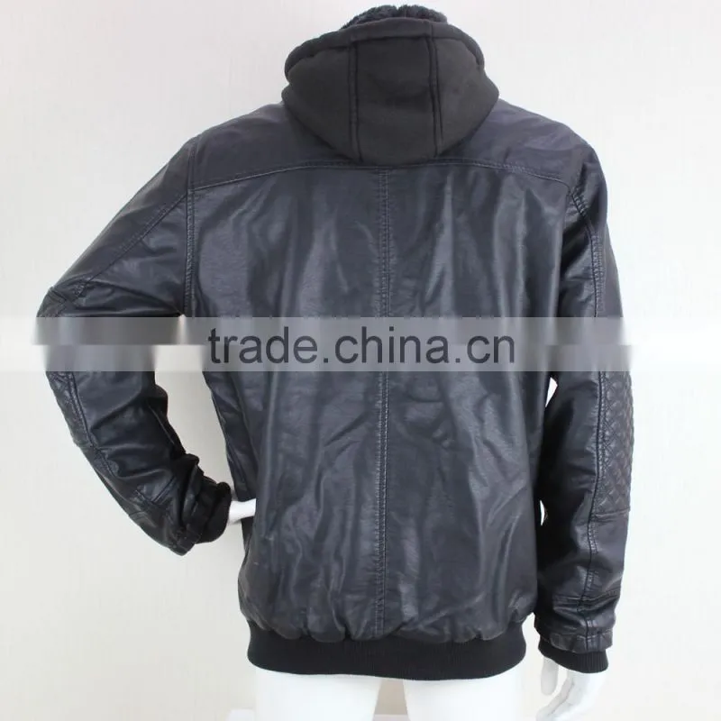 Korean Style Men Fashion Leather Jacket Cheap