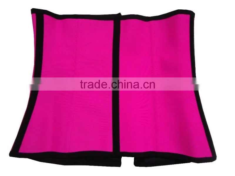 2015 Best Selling Sexy Woman tv photo abdominal corset with %100 Latex