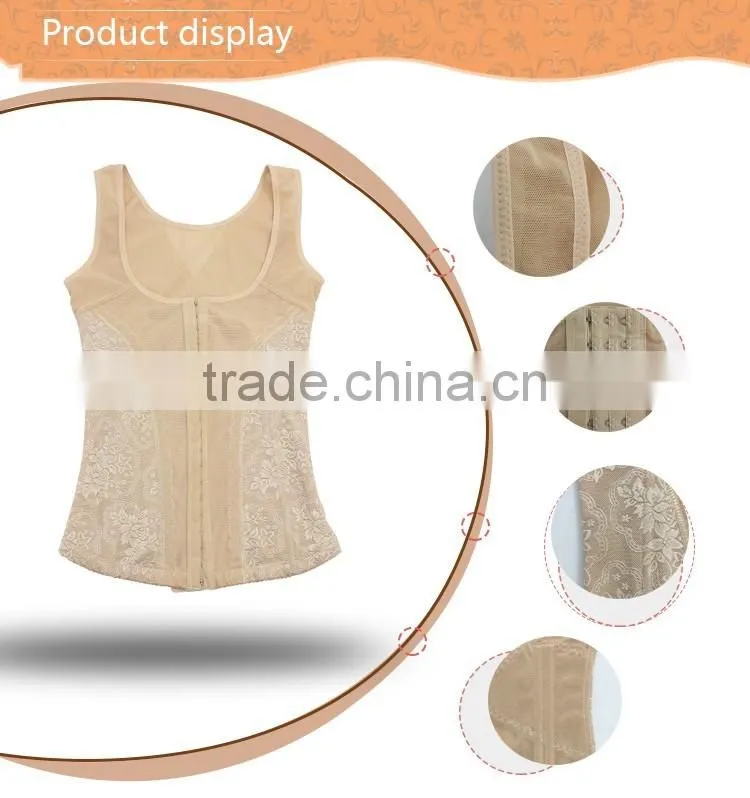 Body shaper slimming jacquard shapewear vest