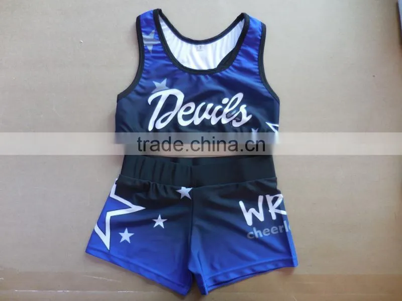 High Quality Wholesale Cheerleading Shorts, Customized Compression Shorts