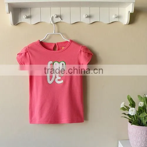 mom and bab 2013 Summer baby clothing 100% cotton short t shirt