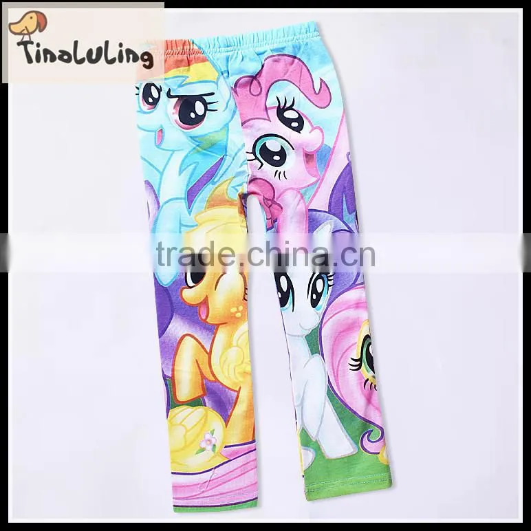 Fashion Hot my little Printed Sweet Leggings Wholesale Tight Custom Summer Kids Leggings