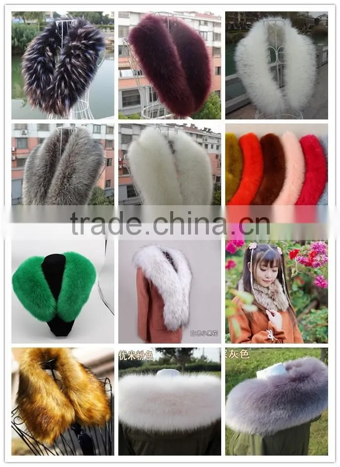 15colors Real Fox Fur Scarf 95x15cm Women fashionable Winter Fluffy Natural Genuine Fur Scarfs Shawls Luxury Neckwarmer