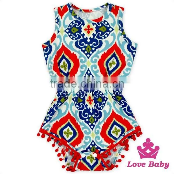 2LLY-090 Lovebaby custom made jumpsuit printed arrow jalandhar punjabi suits baby boys&girls romper