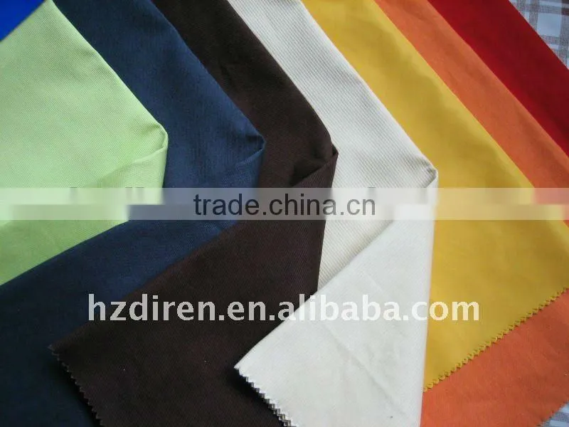 80/20 black smooth polyester cotton for suit/shirt