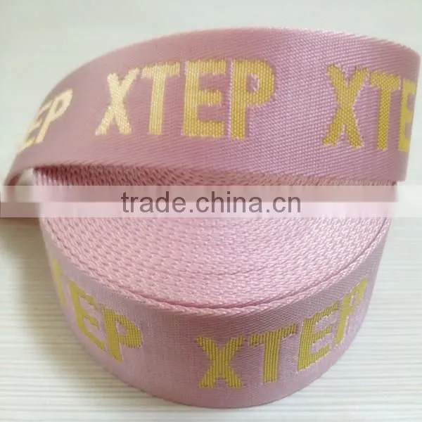 Decorative Use 100% polyester jacquard webbing