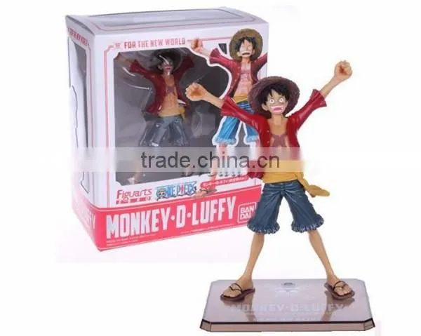 Hot Anime One piece figure toy Luffy action figure wholesale price PVC Luffy dolls Anime action figure