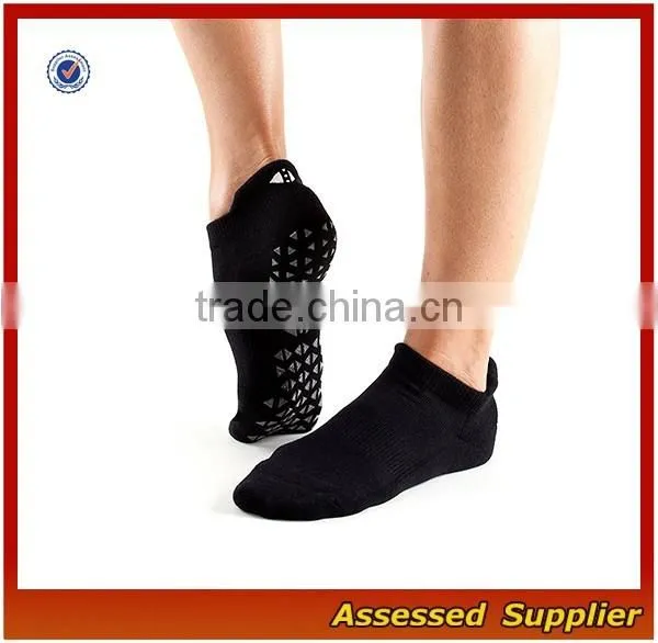 YXS74 High Quality Yoga Grip Socks/Custom Grip Trampoline socks