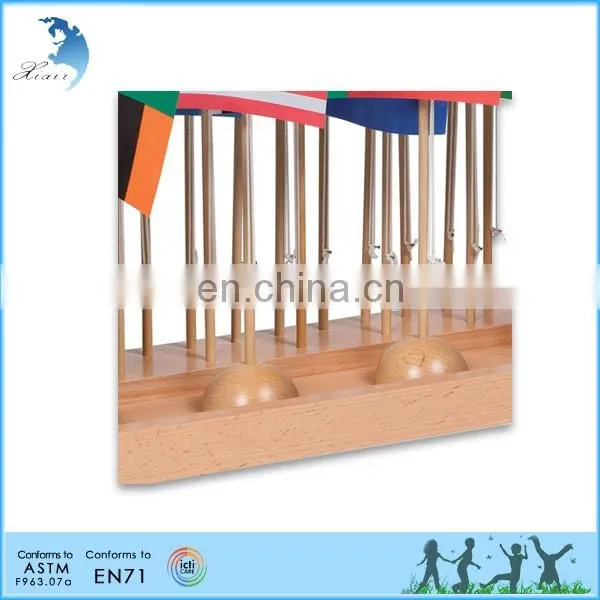 Chilren early learning montessori chinese cheap flags game play flag Europe flag