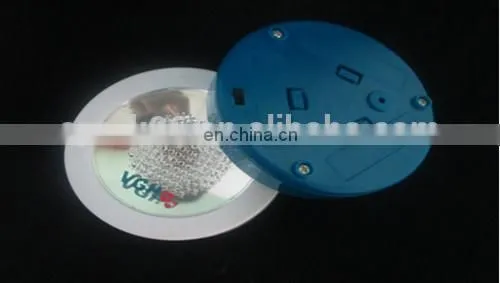 2015 Hot Sale Flashing Rgb Led Coaster for Christmas Decoration