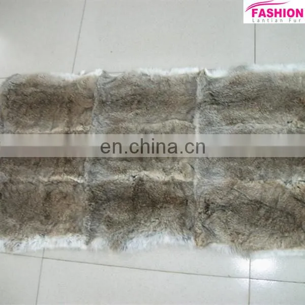 High Quality cheap tanned rex Rabbit fur Plates