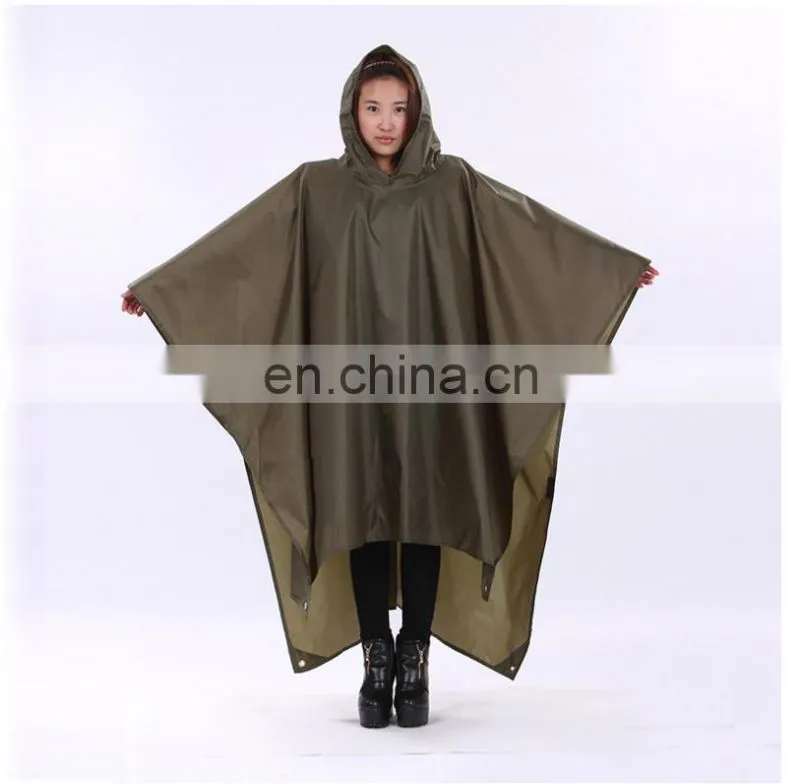 Maiyu high quality polyester portable rain poncho for mountaineering