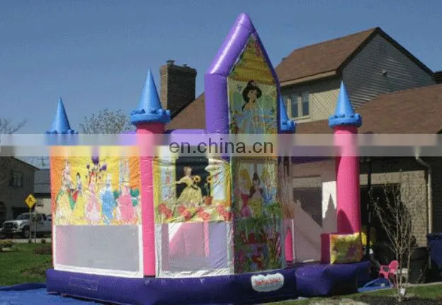 Hot selling inflatable princess combo