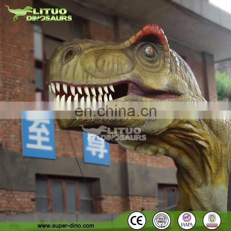 china Dinosaur park 3d movies life-size animatronic dinosaur, simulation decorative attractive