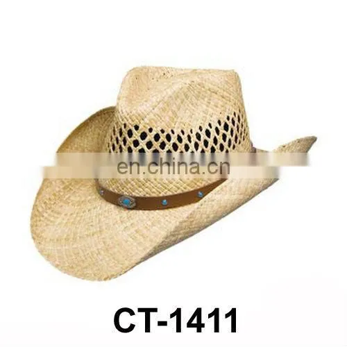 fashion design mens paper straw hat