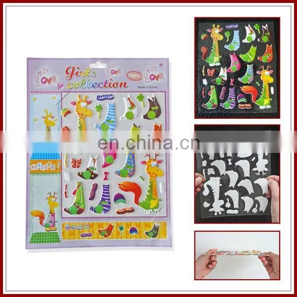 Halloween self-adhesive foam stciker kids room decoration 3d stickers