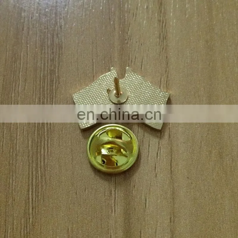 Factory directly sale printing metal bulk flag lapel pin