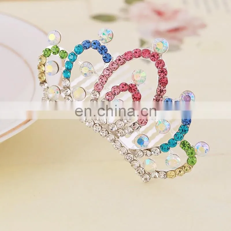 New children's stereo crown Wholesale fashion children crowns and tiaras jewelry