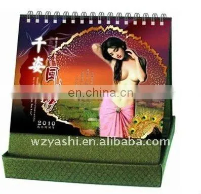 Custom magnetic calendar for refrigerator