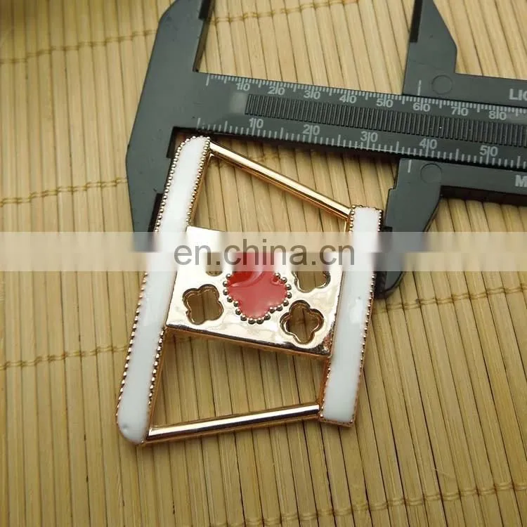 metal buckle for dress gold sew on clothing apparel accessories for lady shoe buckle sew on lady belt
