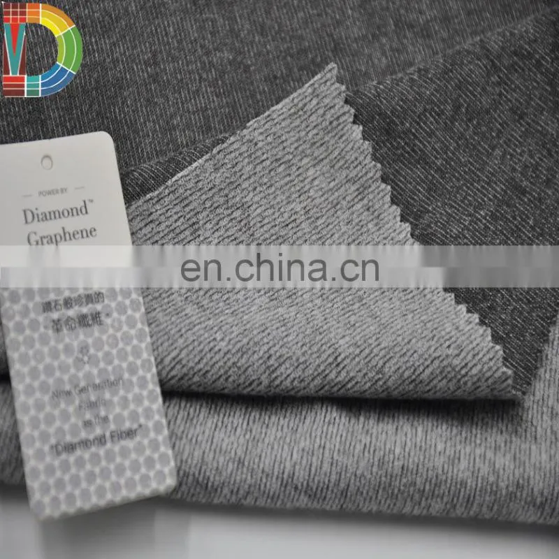 SGS upf 50+ stretch jersey knit far infrared antimicrobial fabric for cloth