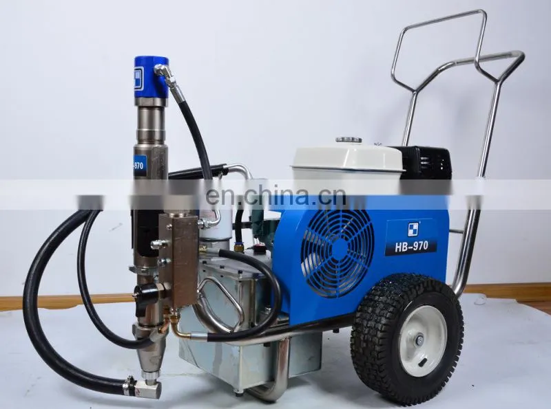 HB970 Gasoline Airless Paint Sprayer Machine Hydraulic Pump 2018 new