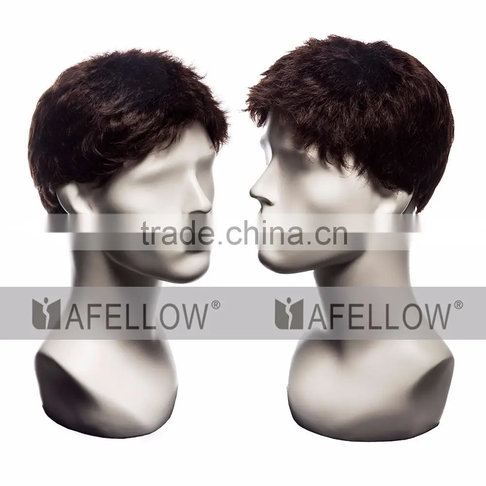 Abstract Fiberglass men head mannequin H1110