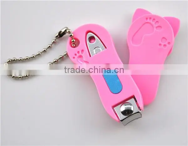Little cat China cosmetic factory cute nail cutter set nail clipper kits
