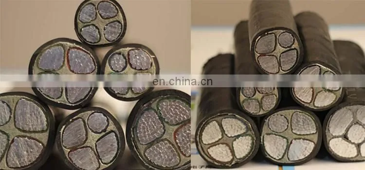 YJLV xlpe insulated power cable 20KV aluminum core