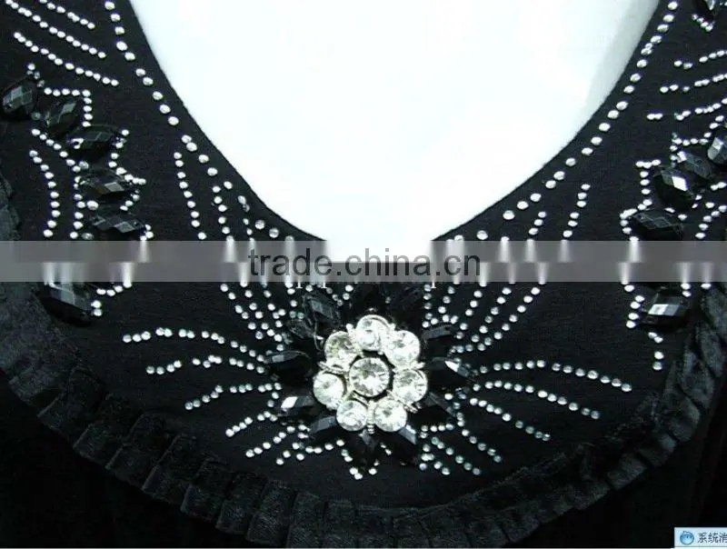 C001 new design embroidered muslim abaya