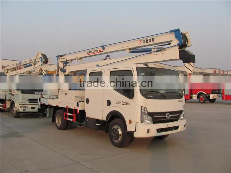 14m Dongfeng Captain N300 vehicle mounted aerial platform