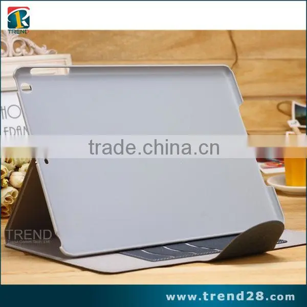 china supplier folding leather cover case for ipad 5 case