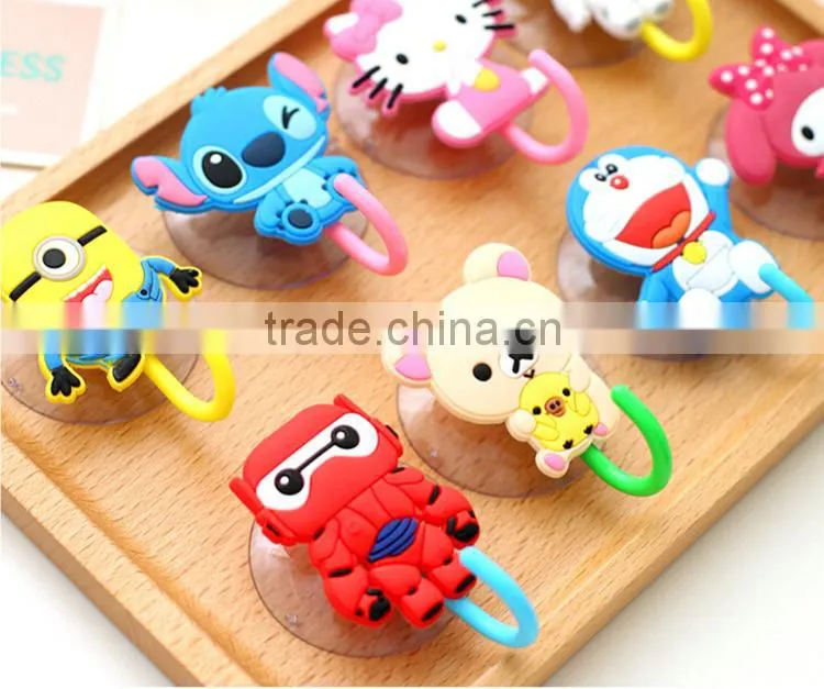 Animal Shape Plastic Suction Cups Hook