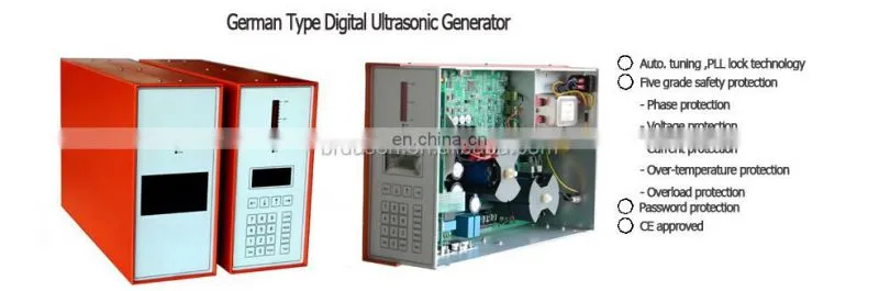 20KHz 35KHz 40KHz Digital Ultrasonic Generator For Welding