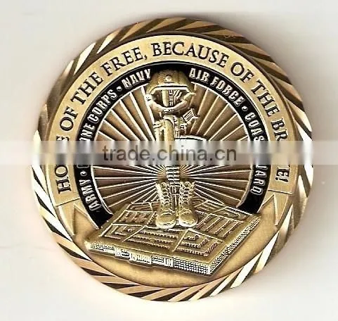 Metal Soft Enamel Challenge Coins