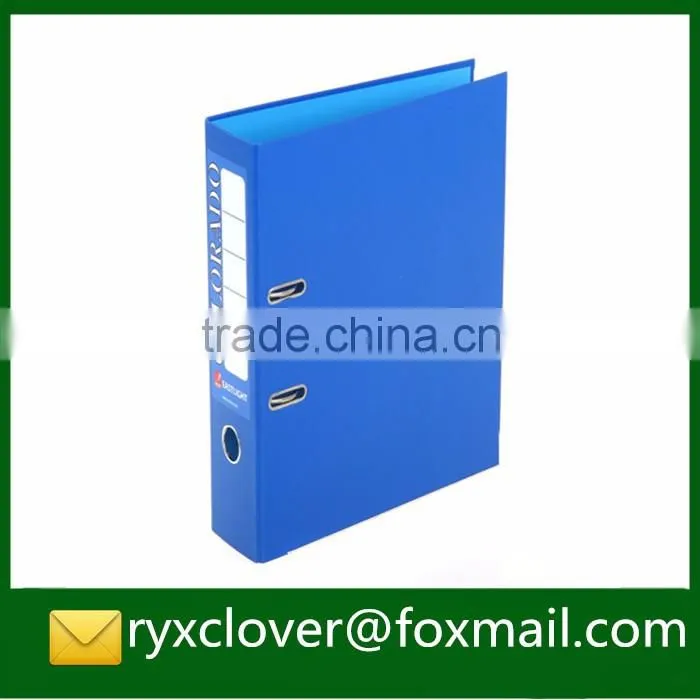 Office stationery A4 size paperboard 2 ring lever arch file folder