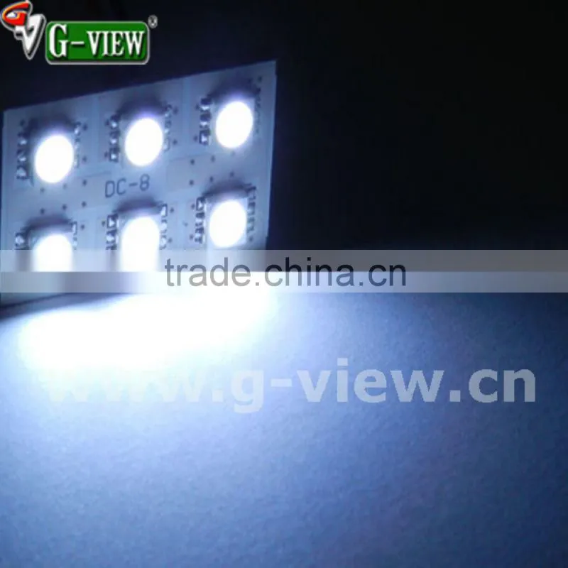 Superbright 12smd car led roof light,12smd dome led car lamp ,auto led interior light