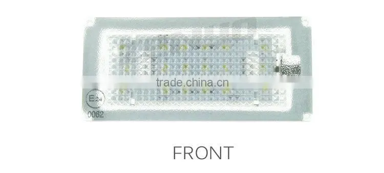 12 years manufacturer experience factory Professional for BMW Provide led license plate lamp e46 No error