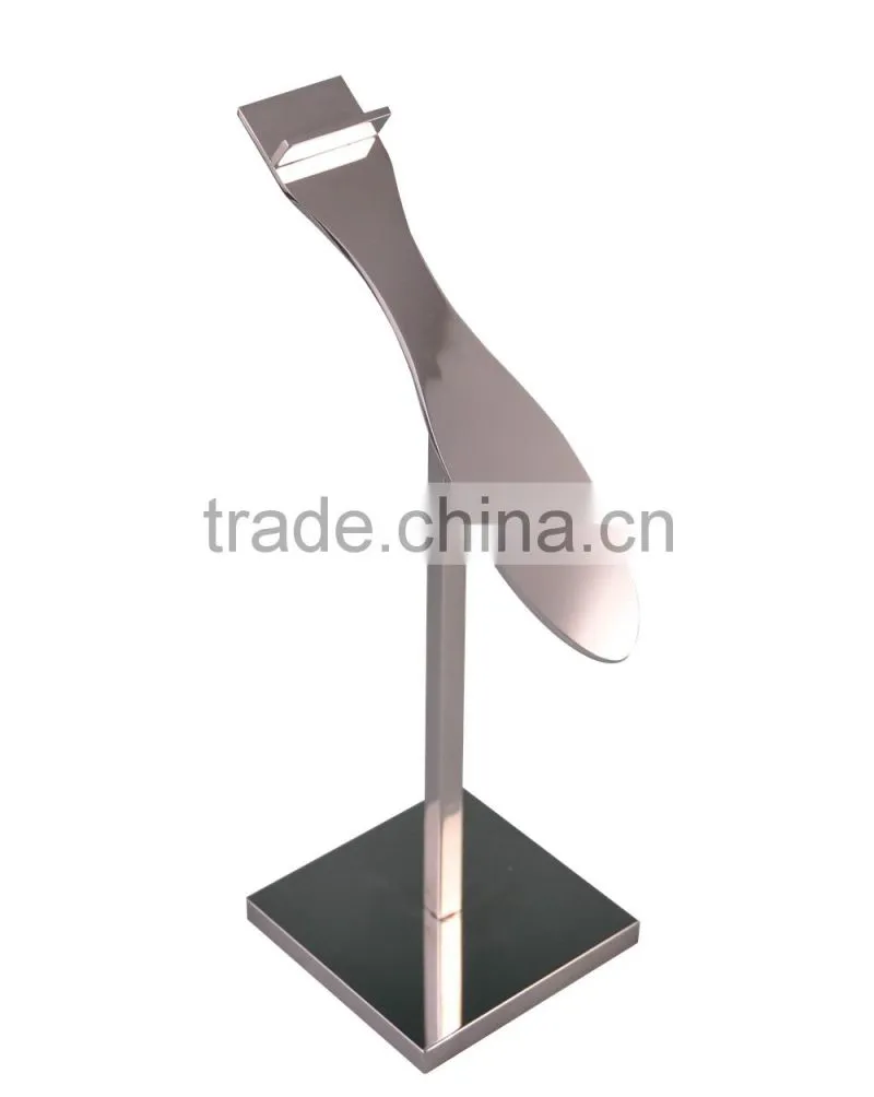 Shoe Display Riser Stand Stainless Steel Shoe Display Riser Stand