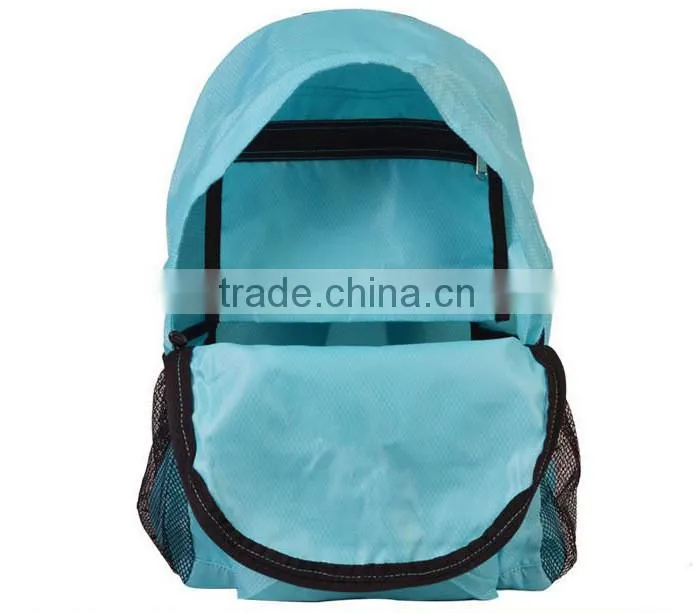 Low MOQ newest style laptop bagpack nylon backpacks