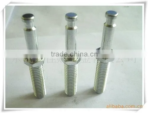 Precision maching parts with M8 thread and znic plating