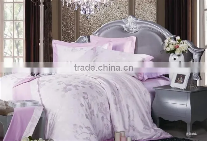 4 pcs cotton jacquard duvet set comforter set
