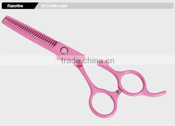R10 Pink/Teflon Coating barber scissors/peluqueria