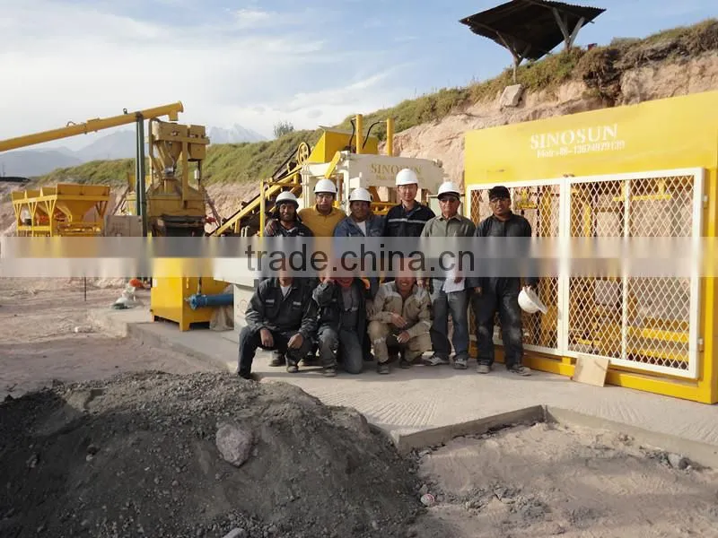QT-series (1000~1300pcs/h) block machine industry